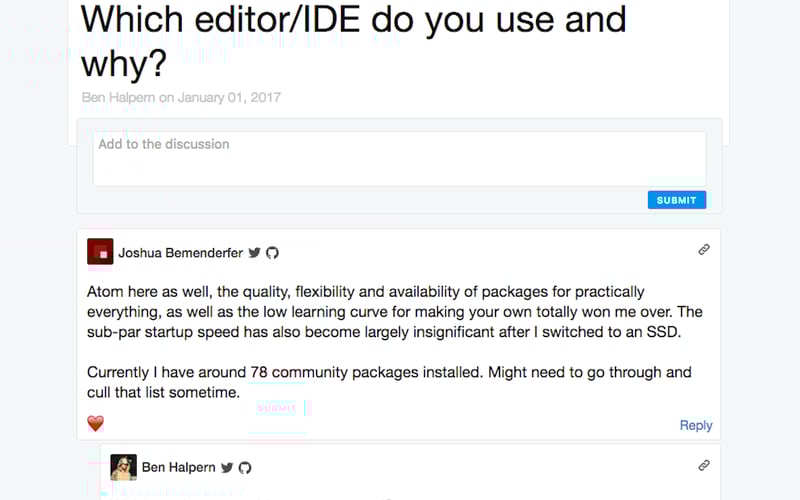 DEV Community screenshot 2