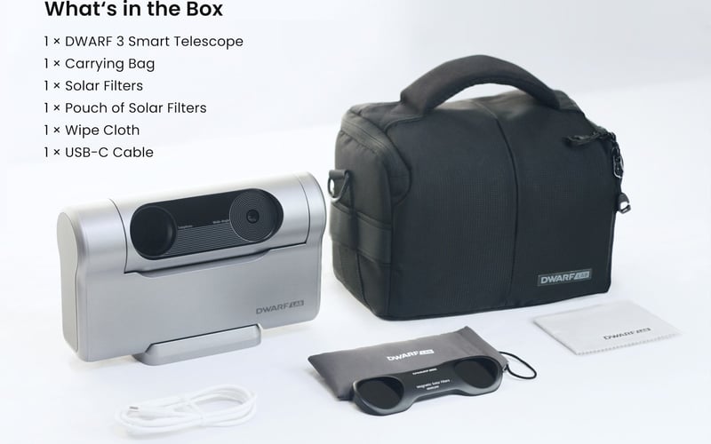 DWARF 3 smart telescope for stargazing screenshot 1