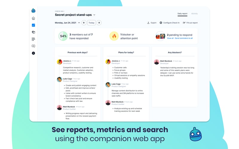 DailyBot screenshot 2