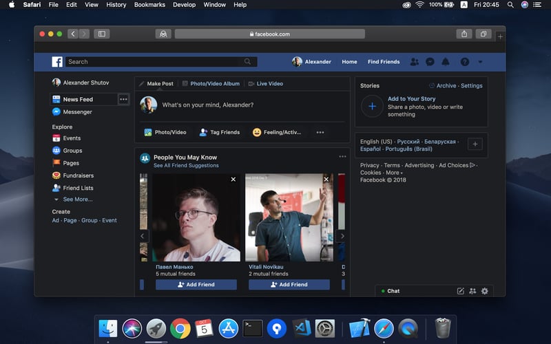 Dark Reader screenshot 3