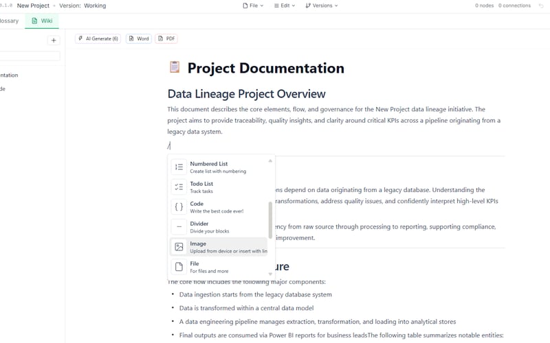Datadef screenshot 3
