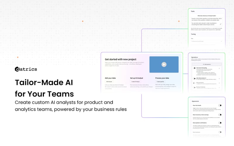 Datrics - AI Data Analyst screenshot 1