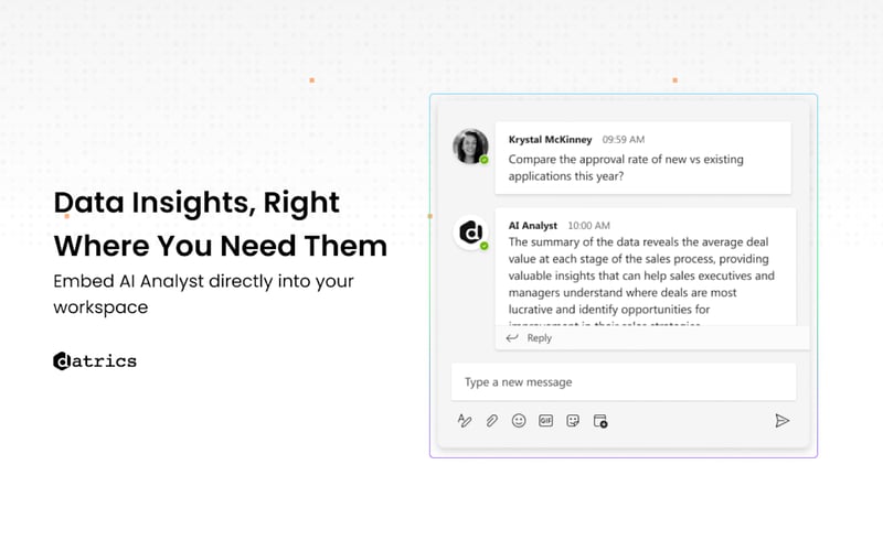 Datrics - AI Data Analyst screenshot 3