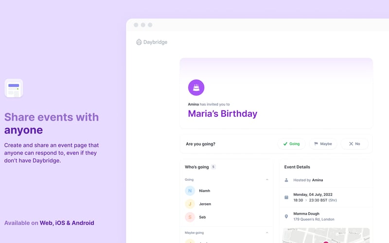 Daybridge screenshot 3