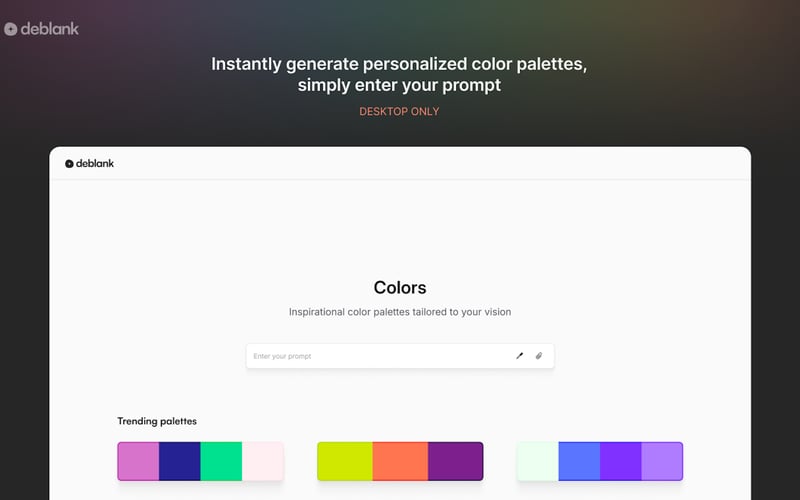 Deblank Colors screenshot 2