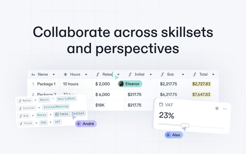 Decipad screenshot 2