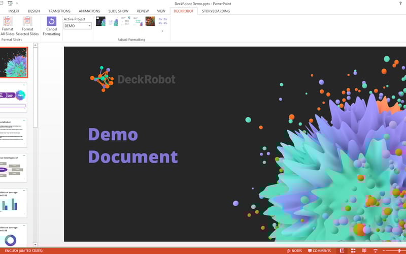 DeckRobot for PowerPoint screenshot 3