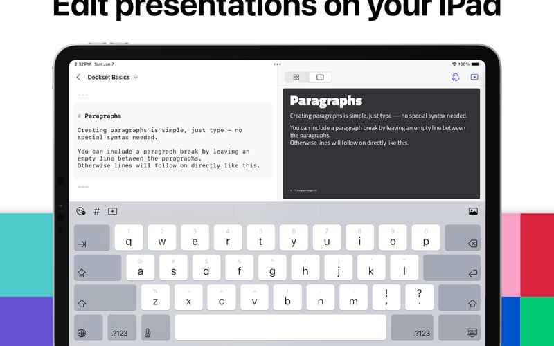 Deckset screenshot 2