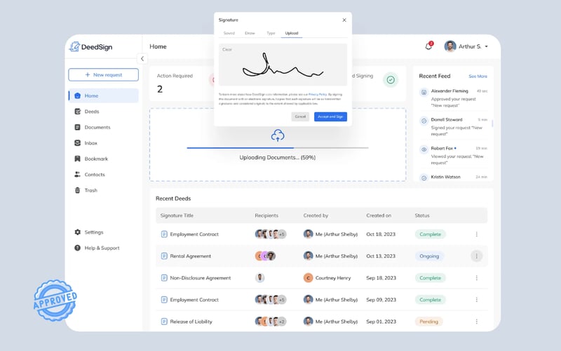 DeedSign screenshot 1