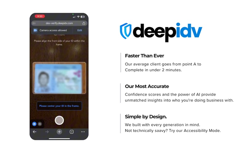 DeepIDV screenshot 1