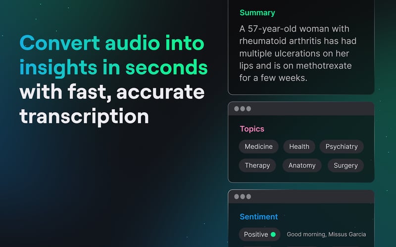 Deepgram screenshot 2