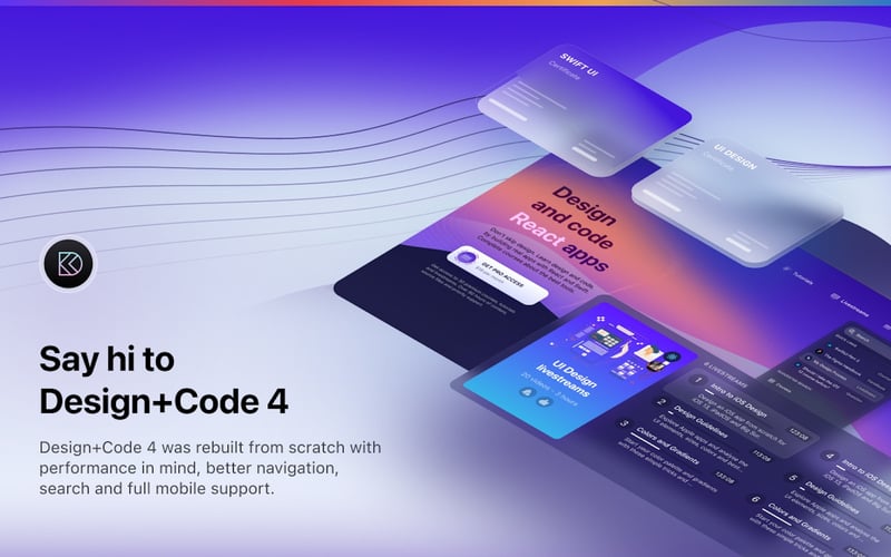 Design+Code screenshot 1
