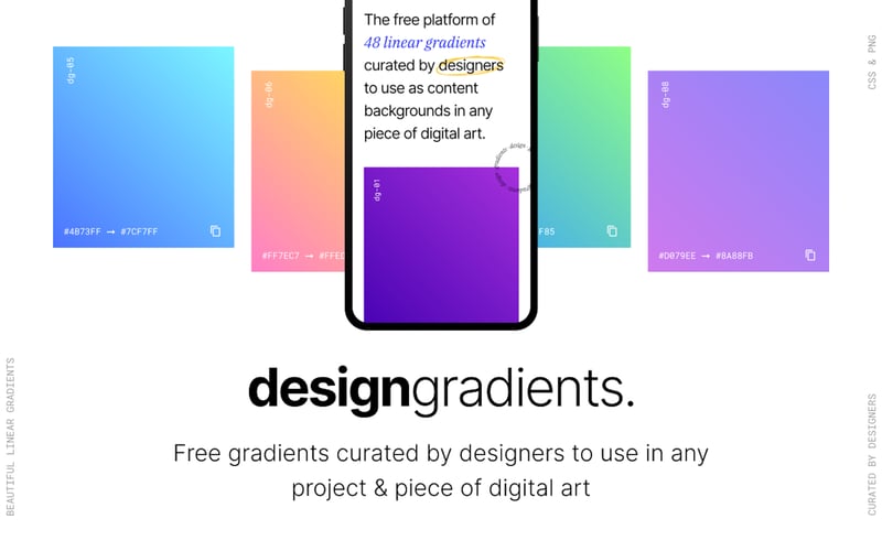 Design Gradients screenshot 1