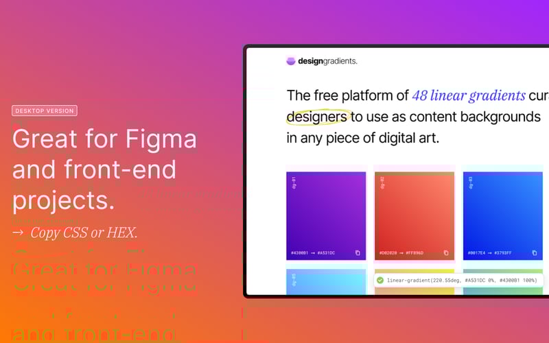 Design Gradients screenshot 3