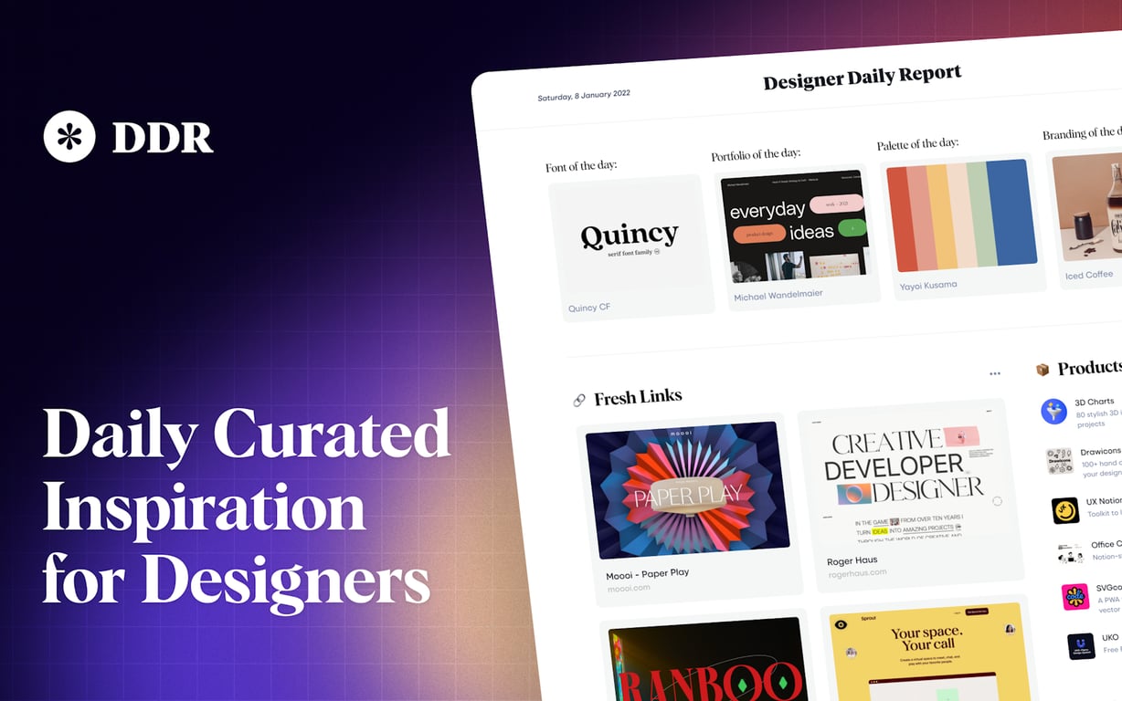 Designer Daily Report preview