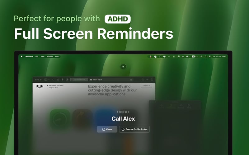 DeskMinder² screenshot 2