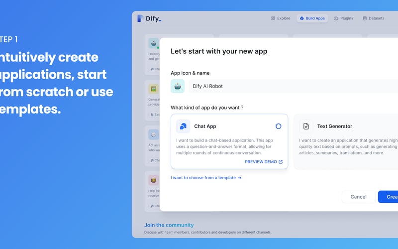 Dify.AI screenshot 2