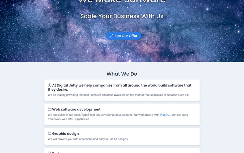 Digital Jetty screenshot 1