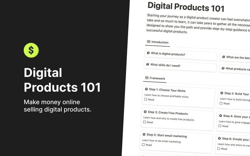 Digital Products 101 screenshot 1