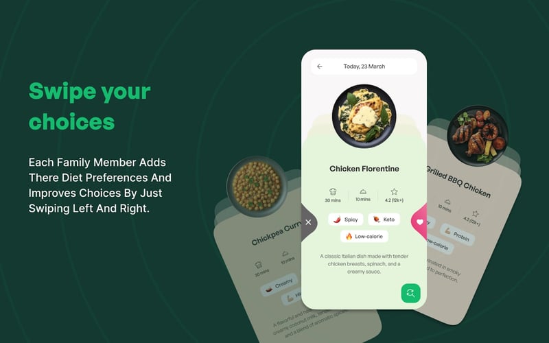 Dinnerfy screenshot 2