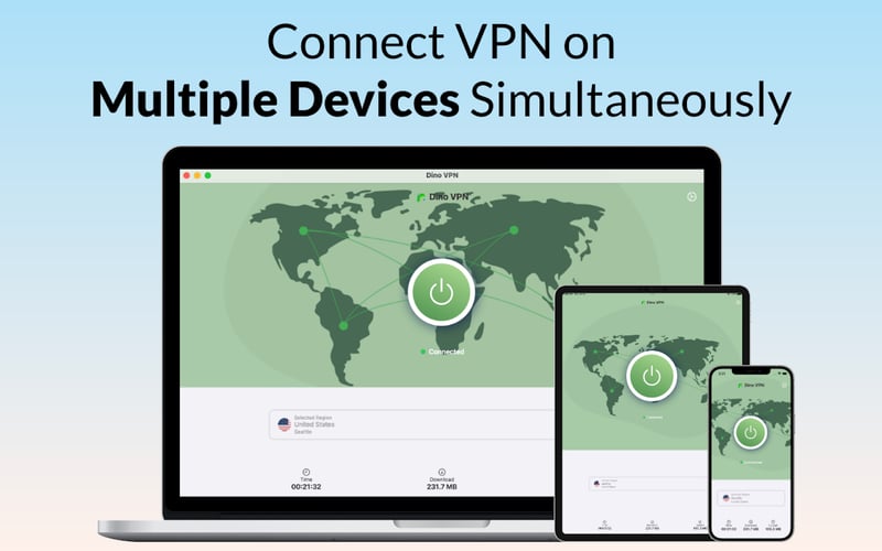 Dino VPN screenshot 3