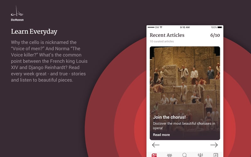 DiscMuseum screenshot 3