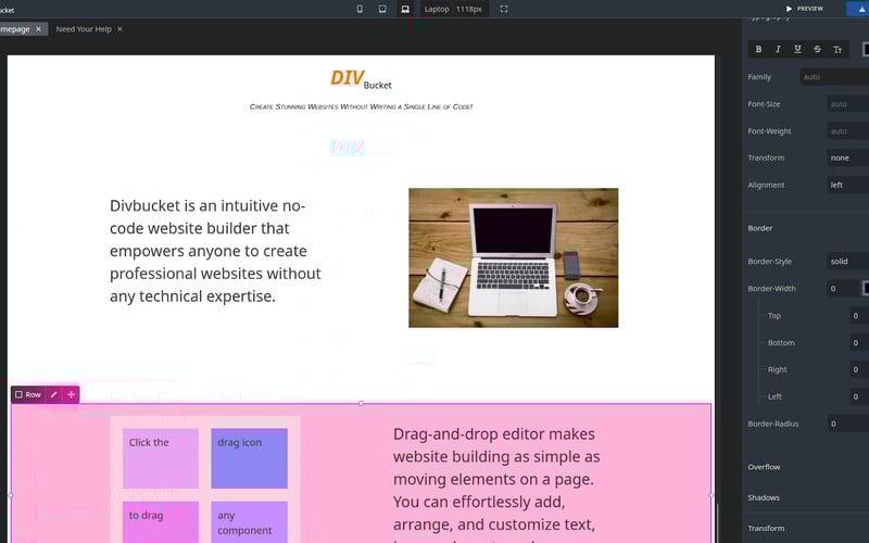 Divbucket screenshot 3