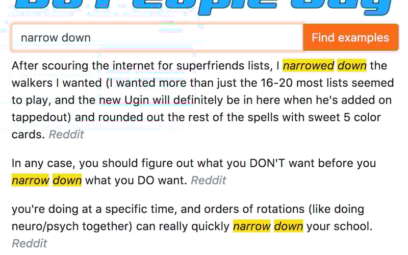 DoPeopleSay screenshot 2