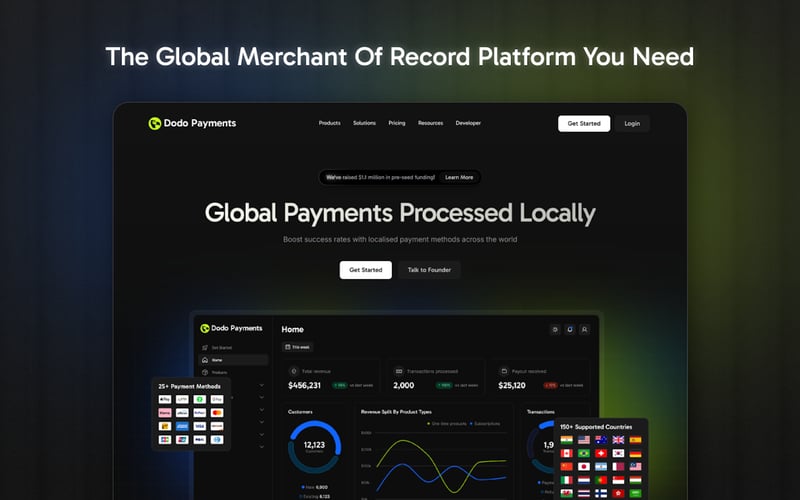 Dodo Payments screenshot 1