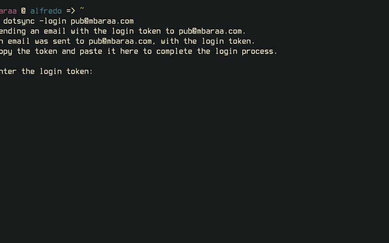 Dotsync screenshot 1