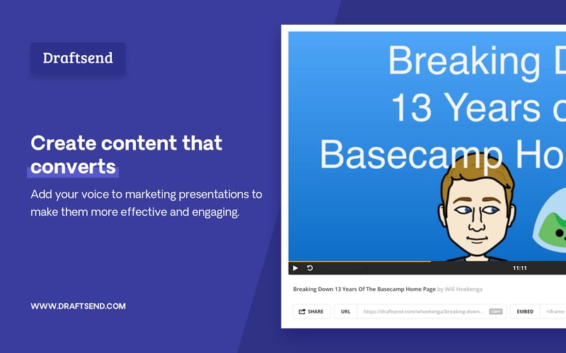 Draftsend screenshot 2