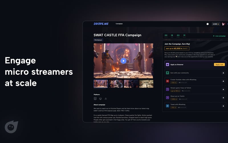 Drope.me screenshot 1