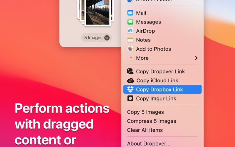 Dropover screenshot 2