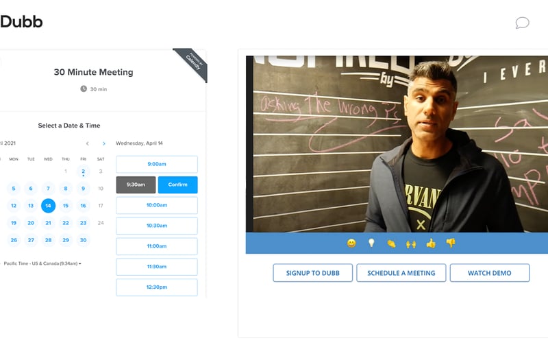 Dubb - Sales and Marketing Video Platform screenshot 1