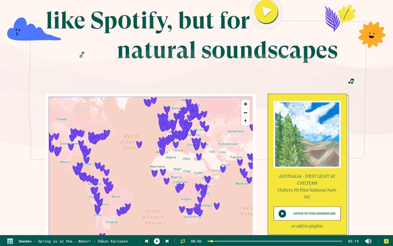 Earth.fm screenshot 1
