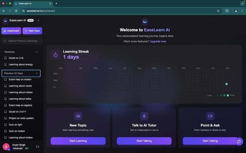 EaseLearn AI screenshot 2