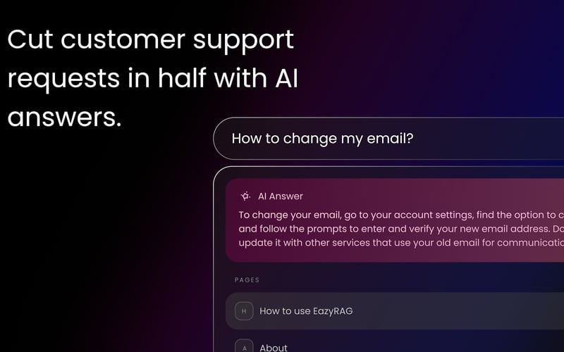 EazyRAG screenshot 1
