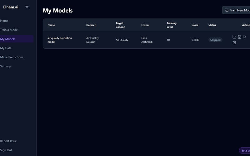Elham.ai screenshot 2