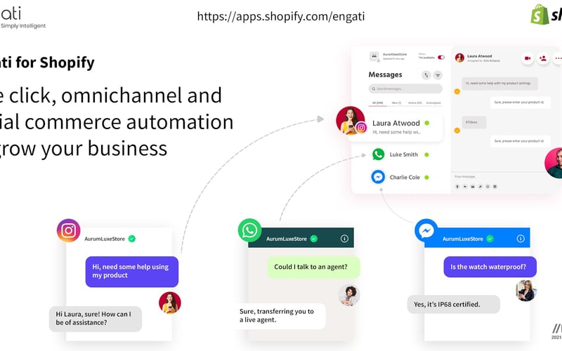 Engati for Shopify screenshot 1