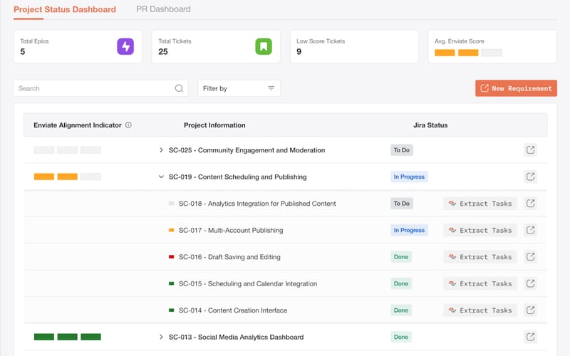 Enviate screenshot 1