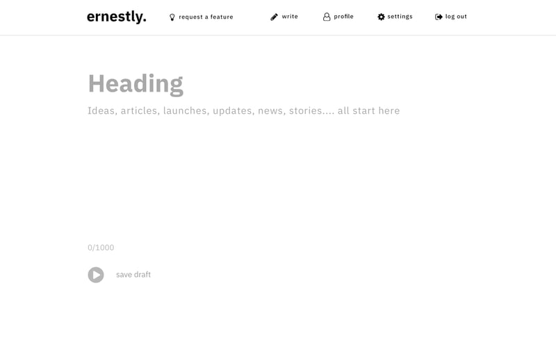 Ernestly screenshot 3