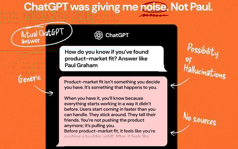 Essays by Paul Graham GPT screenshot 2