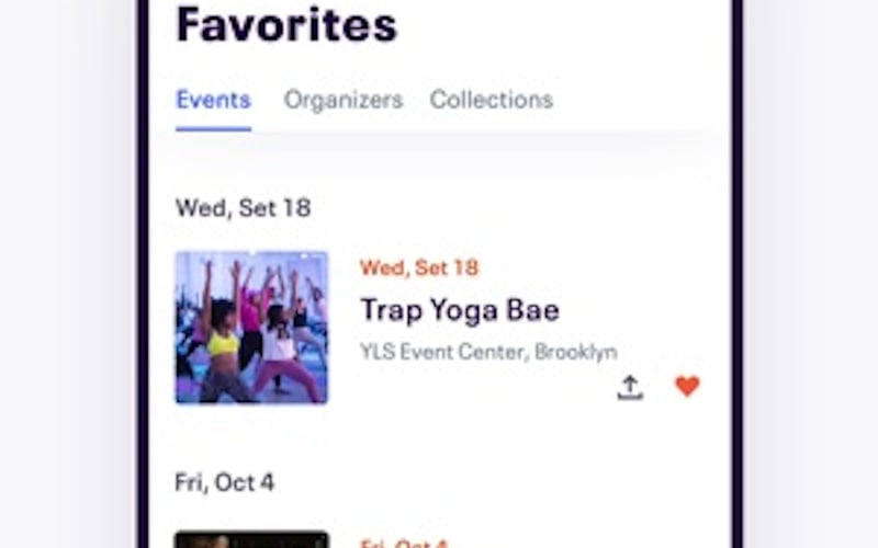 Eventbrite screenshot 3