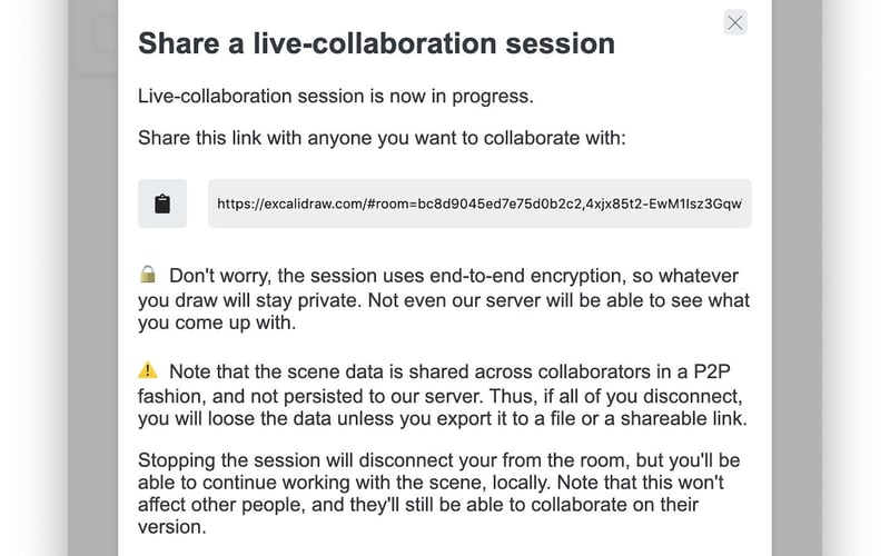Excalidraw screenshot 2