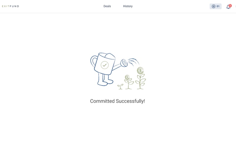Exitfund screenshot 3