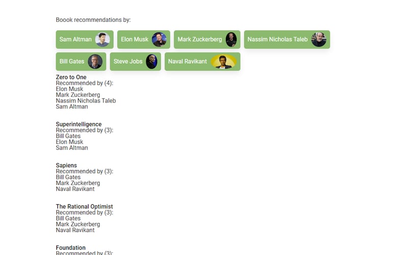 Expert Book Recommendations screenshot 2