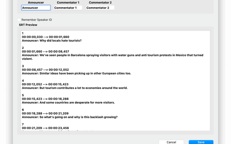FFTrans Parakeet screenshot 2