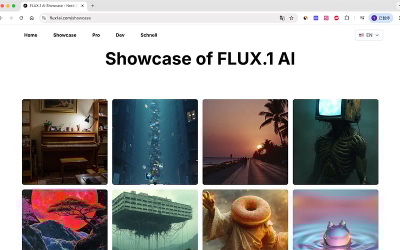 FLUX.1 AI screenshot 2