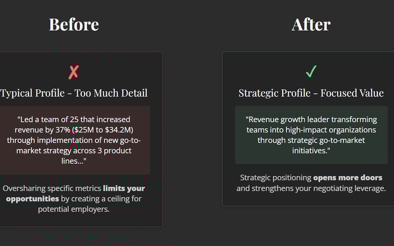 FREE LinkedIn Profile Review screenshot 3