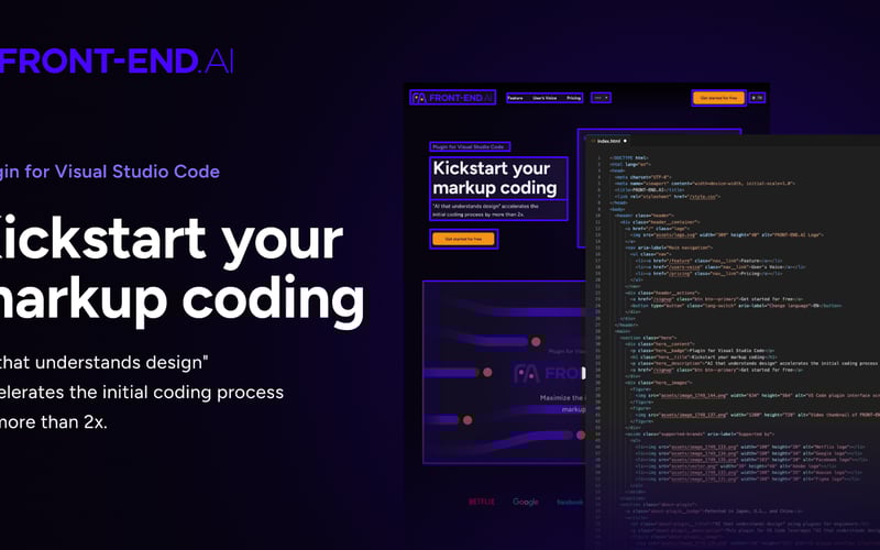 FRONT-END.AI screenshot 1